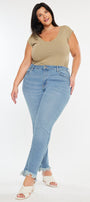 Val High Rise Cigarette Leg Jeans (Plus Size) - Official Kancan USA