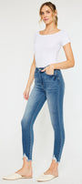 Maria High Rise Ankle Skinny Jeans - Official Kancan USA