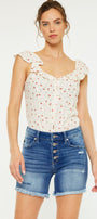 Justine Mid Rise Shorts - Official Kancan USA