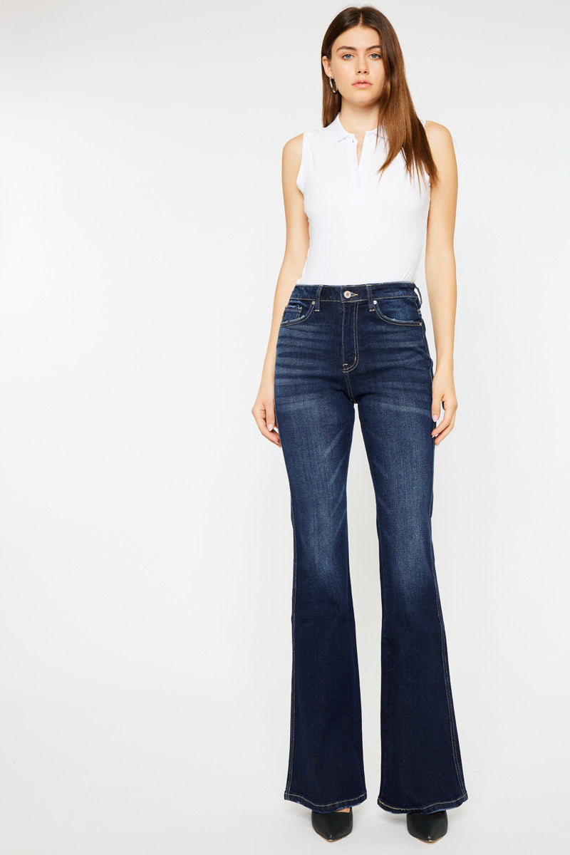 Luke flare jeans detail