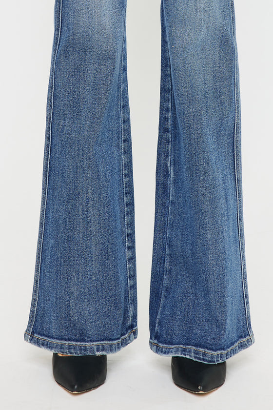 Luke High Rise Flare Jeans - Official Kancan USA