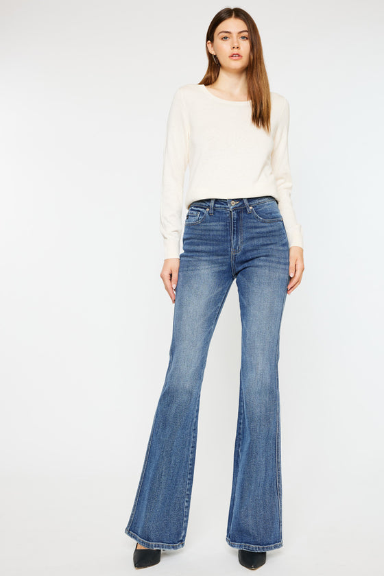 Luke High Rise Flare Jeans - Official Kancan USA