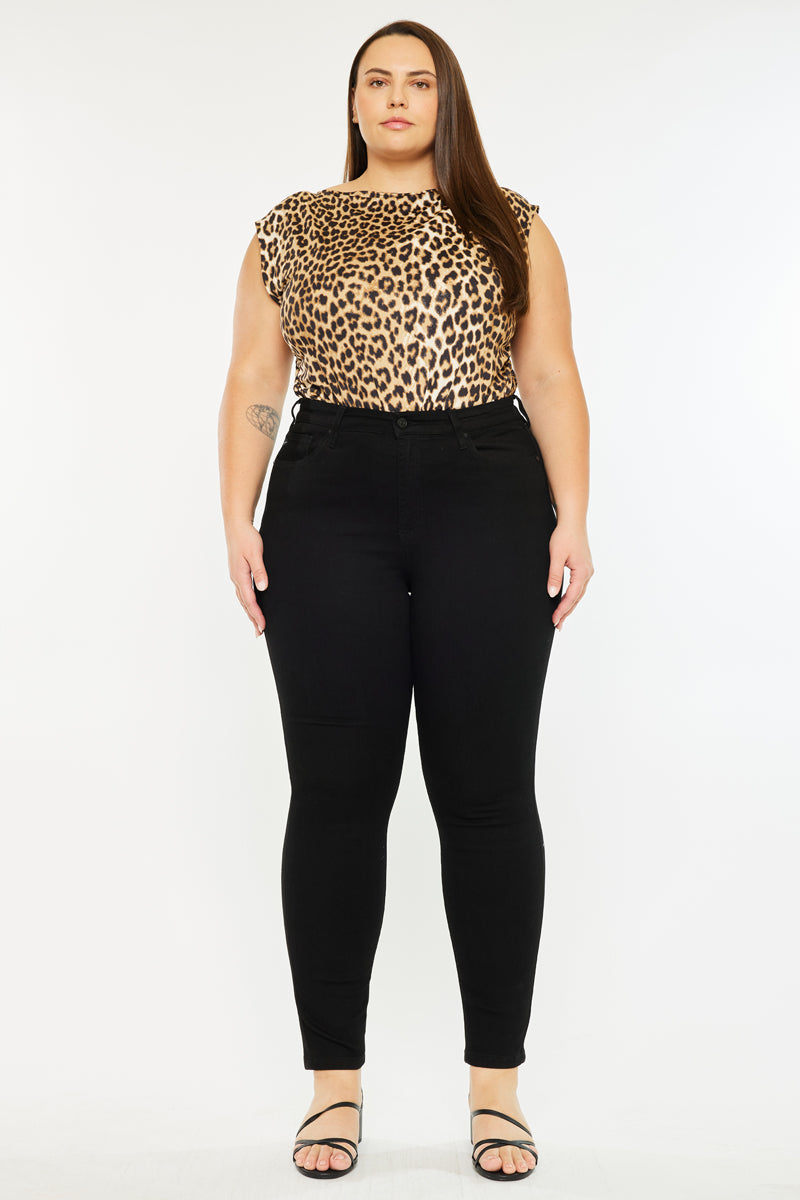 Shuri High Rise Super Skinny Jeans (Plus Size) - Official Kancan USA