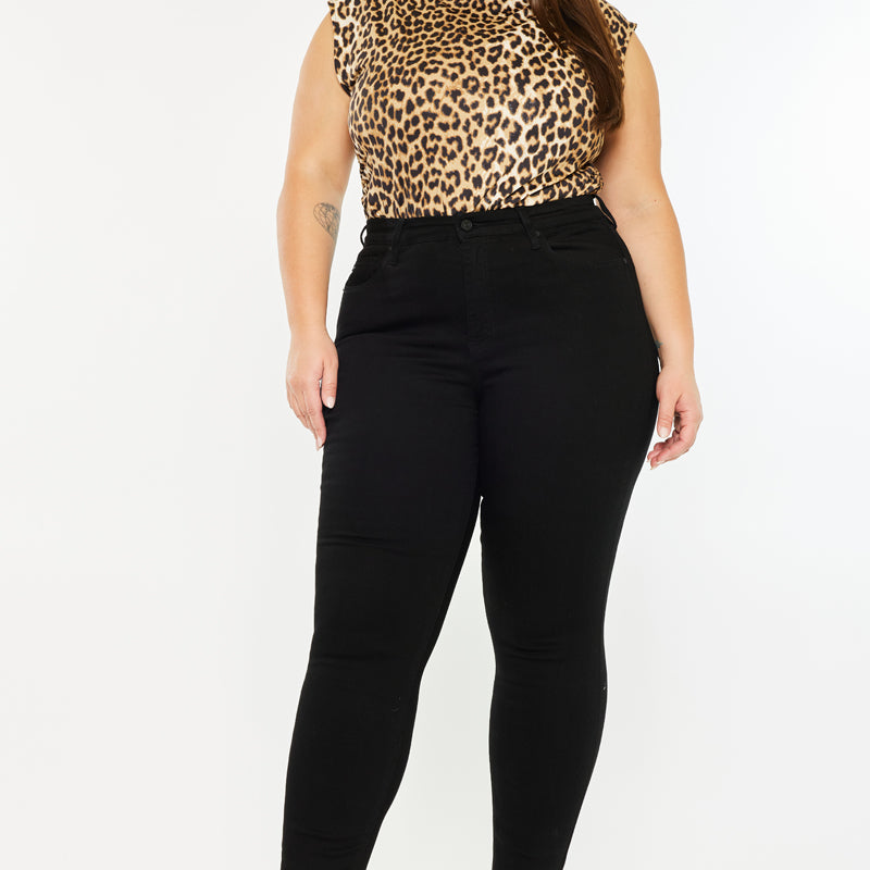 Shuri High Rise Super Skinny Jeans (Plus Size) - Official Kancan USA