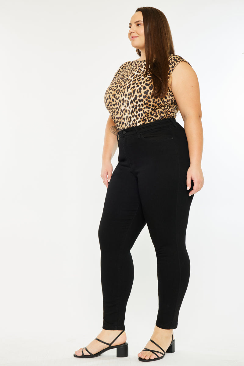 Shuri High Rise Super Skinny Jeans (Plus Size) - Official Kancan USA