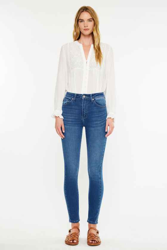 Nicole High Rise Super Skinny Jeans