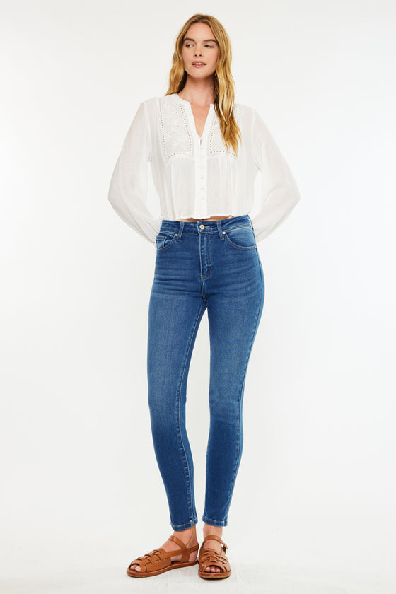 Nicole High Rise Super Skinny Jeans