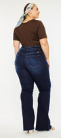 Gill High Rise Flare Jeans (Plus Size) - Official Kancan USA