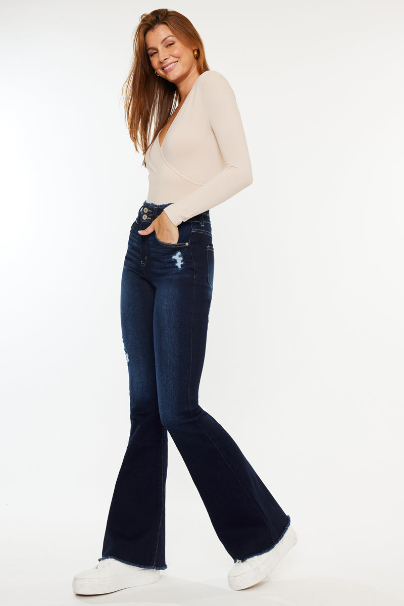 Morgan High Rise Flare Jeans
