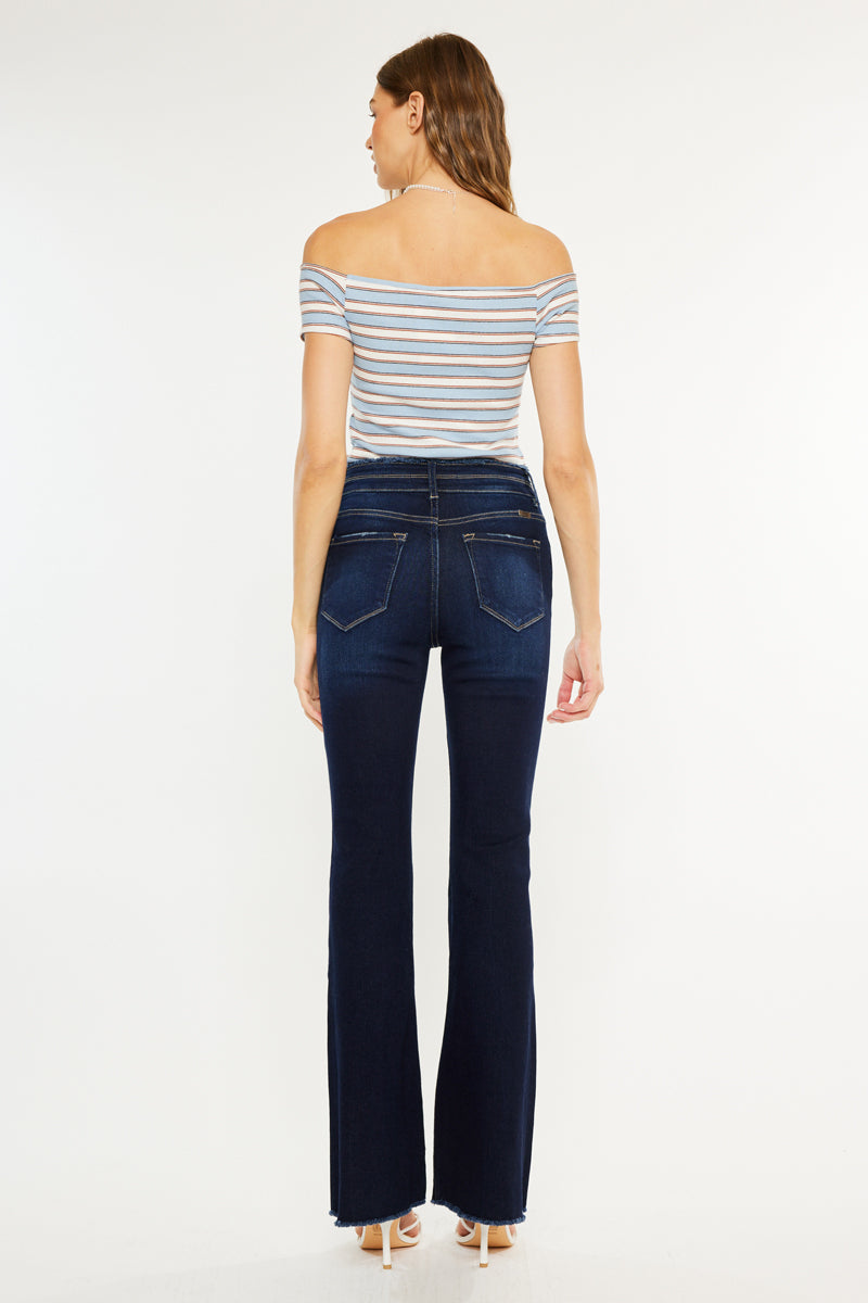Morgan High Rise Flare Jeans - Official Kancan USA