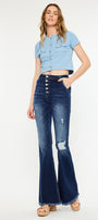 Sian High Rise Flare Jeans - Official Kancan USA