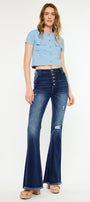 Sian High Rise Flare Jeans - Official Kancan USA