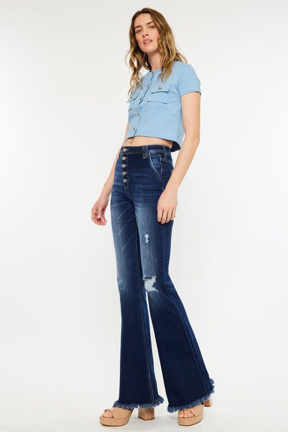 Sian High Rise Flare Jeans - Official Kancan USA