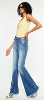 Sian High Rise Flare Jeans - Official Kancan USA