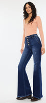 Sianne High Rise Flare Jeans - Official Kancan USA