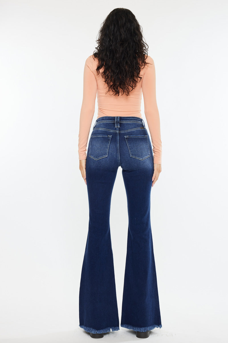 Sianne High Rise Flare Jeans - Official Kancan USA