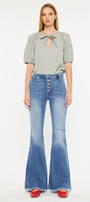 Sianne High Rise Flare Jeans - Official Kancan USA