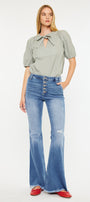 Sianne High Rise Flare Jeans - Official Kancan USA