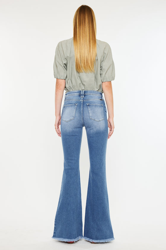 Sianne High Rise Flare Jeans - Official Kancan USA