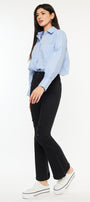 Crystal High Rise Bootcut Jeans (Petite) - Official Kancan USA