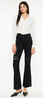 Mars High Rise Flare Jeans (Petite) - Official Kancan USA