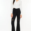 Mars High Rise Flare Jeans (Petite) - Official Kancan USA
