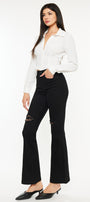 Mars High Rise Flare Jeans (Petite) - Official Kancan USA