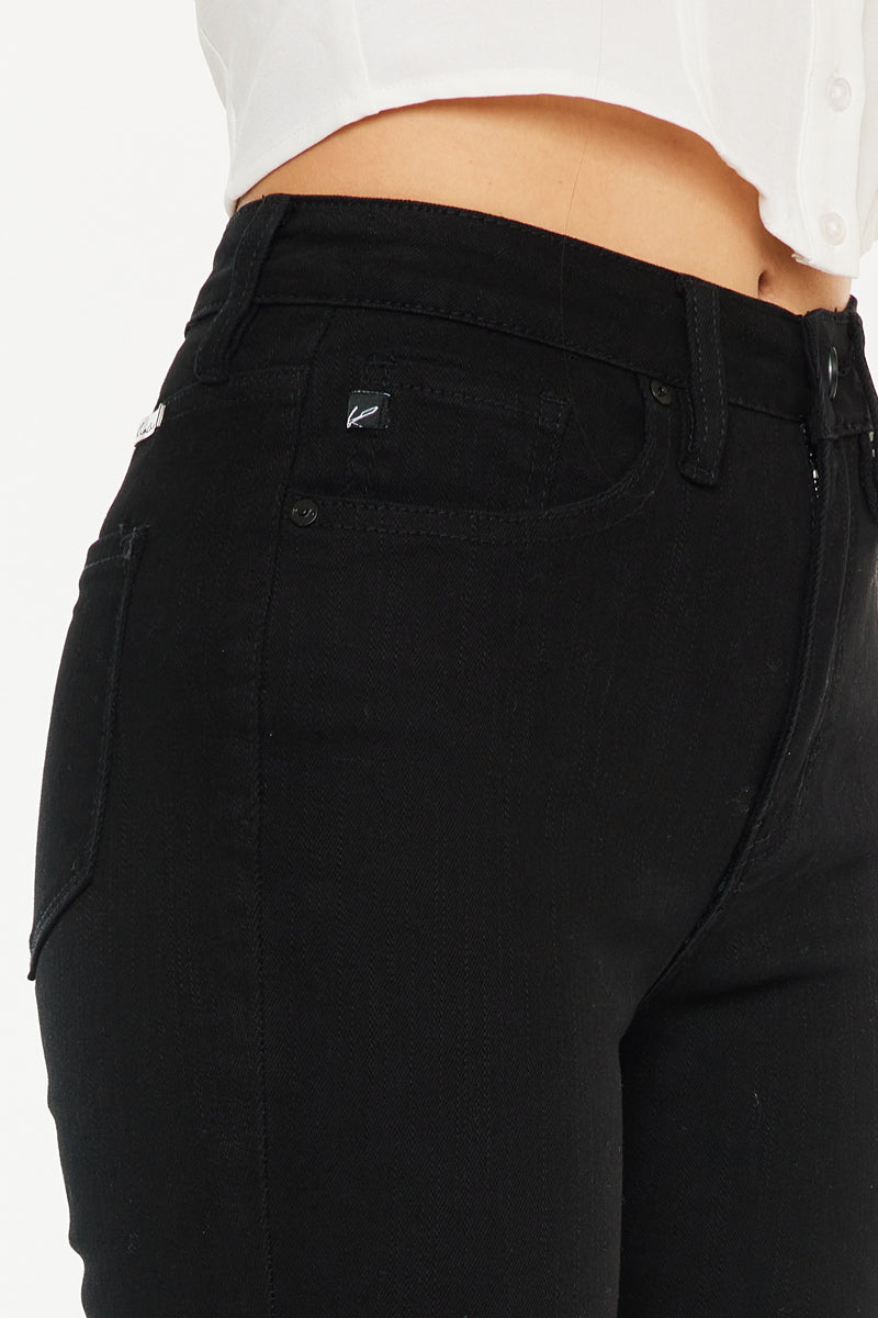 Mars High Rise Flare Jeans (Petite) - Official Kancan USA