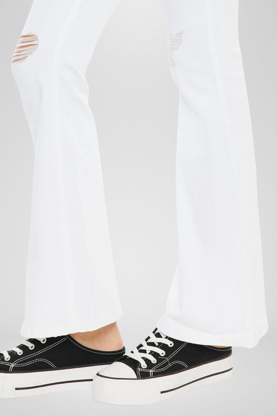 Crystal High Rise Bootcut Jeans (Petite) - Official Kancan USA