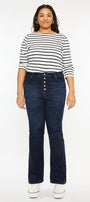 Teresa High Rise Bootcut Jeans (Plus Size) - Official Kancan USA