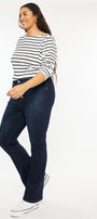 Teresa High Rise Bootcut Jeans (Plus Size) - Official Kancan USA