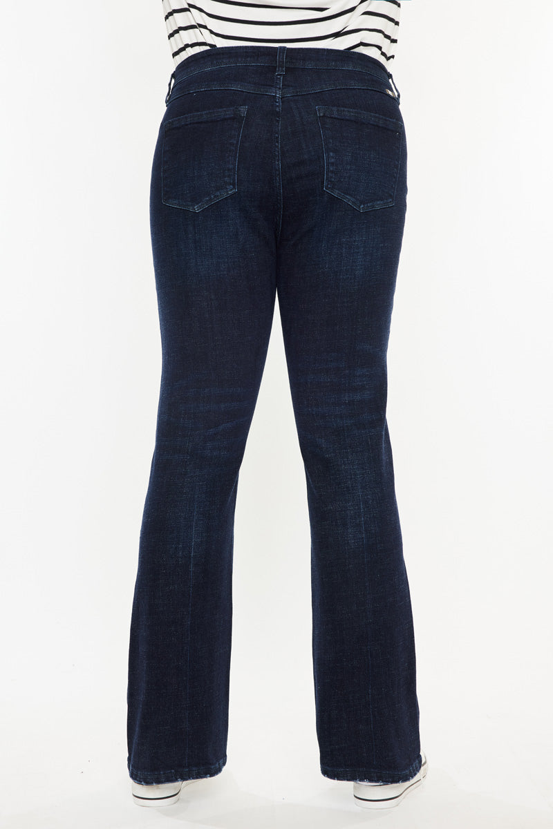 Teresa High Rise Bootcut Jeans (Plus Size) - Official Kancan USA