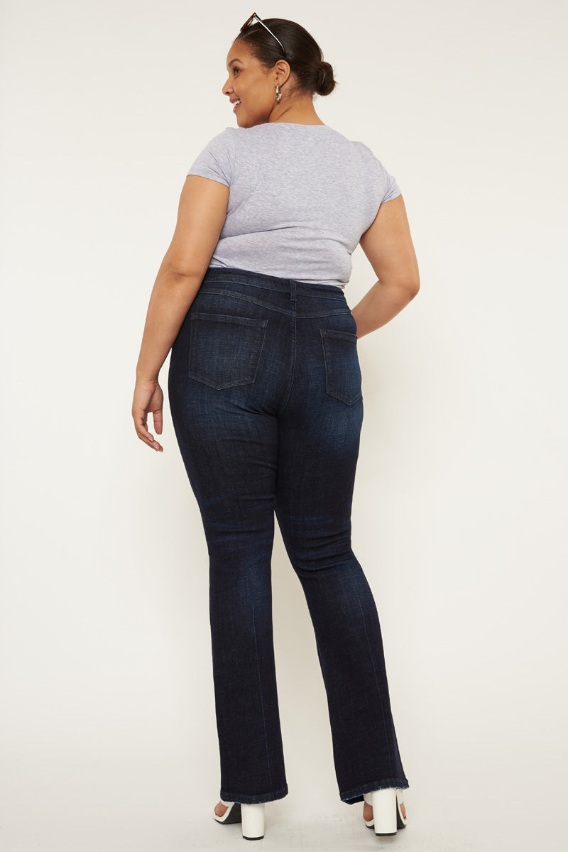 Marcy High Rise Bootcut Jeans (Plus Size) – Official Kancan USA