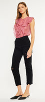 Haven Ultra High Rise Slim Straight Leg Jeans - Official Kancan USA
