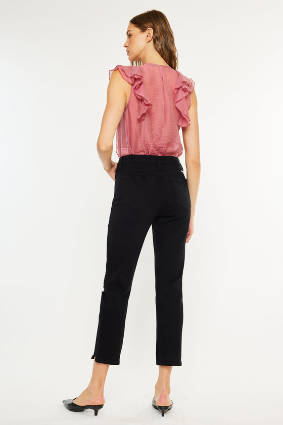 Haven Ultra High Rise Slim Straight Leg Jeans - Official Kancan USA
