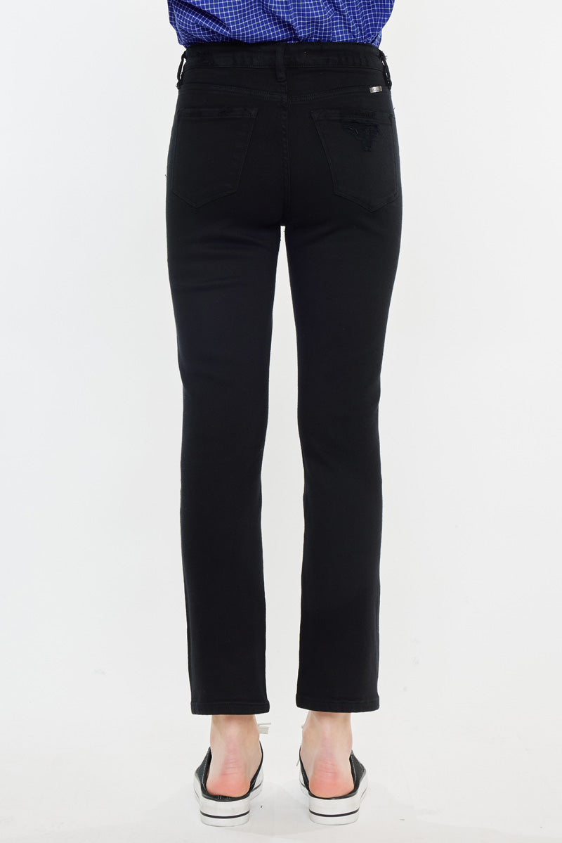 Haven Ultra High Rise Slim Straight Leg Jeans - Official Kancan USA