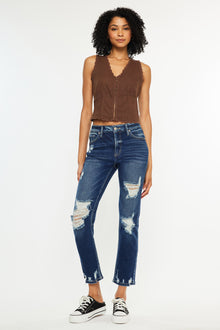  Haven Ultra High Rise Slim Straight Leg Jeans