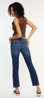 Havenn Ultra High Rise Slim Straight Leg Jeans - Official Kancan USA