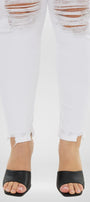 Kristy High Rise Slim Straight Jeans (Plus Size) - Official Kancan USA