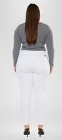 Kristy High Rise Slim Straight Jeans (Plus Size) - Official Kancan USA