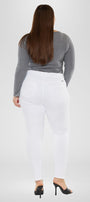 Kristy High Rise Slim Straight Jeans (Plus Size) - Official Kancan USA