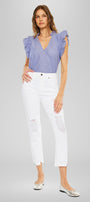 Haven Ultra High Rise Slim Straight Leg Jeans - Official Kancan USA