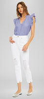 Haven Ultra High Rise Slim Straight Leg Jeans - Official Kancan USA