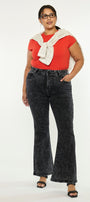 Amirah Ultra High Rise Flare (Plus Size) - Official Kancan USA
