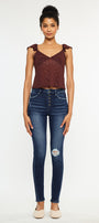 Donovan High Rise Super Skinny Jeans - Official Kancan USA