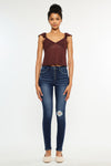 Donovan High Rise Super Skinny Jeans - Official Kancan USA