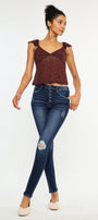 Donovan High Rise Super Skinny Jeans - Official Kancan USA