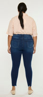 Karol High Rise Ankle Skinny (Plus Size) - Official Kancan USA