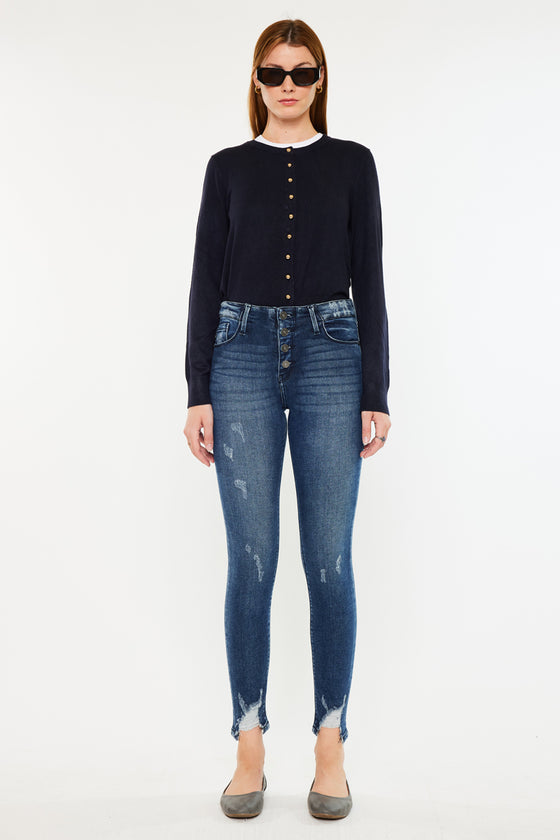 Kirby High Rise Super Skinny Jeans - Official Kancan USA