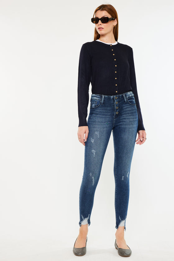 Kirby High Rise Super Skinny Jeans - Official Kancan USA